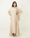 Beige Long Maxi Set