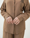 Ash Brown Outline Co-ord
