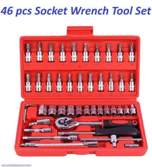 46-Piece Professional Car & Home Repair Tool Kit
