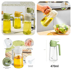 Oil Spray Bottle & Dispenser