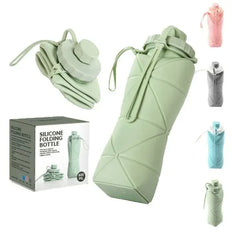 600ML Silicon Foldable Bottle | Smart Travel Bottle