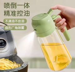 Oil Spray Bottle & Dispenser